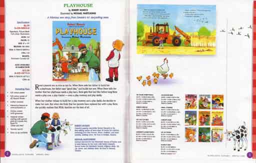 trade catalogue double page spread